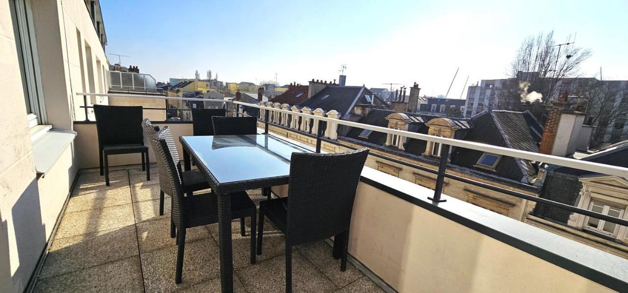 Charmant Appartement Proche Centre Ville Reims Zewnętrze zdjęcie